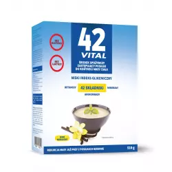 42 VITAL Niskokaloryczna Dieta Roślinna Smak Waniliowy 510g Aliness