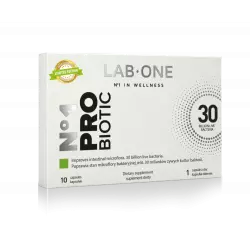 Nr 1 ProBiotic 30 mld 10 Szczepów Probiotyki (10 kaps) Lab One