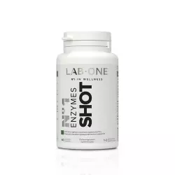 Nr 1 Enzymes SHOT Enzymy Trawienne (60 kaps) Lab One
