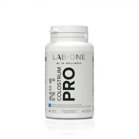 Nr 1 Colostrum PRO Kolostrum Wołowe (60 kaps.) Lab One