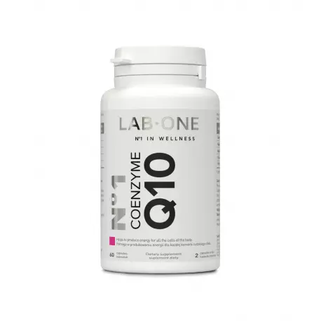 Nr 1 Coenzyme Q10 Ubichinol 100 mg Koenzym (60 kaps) Lab One