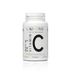 Nr 1 Vitamin C 1000 mg Witamina C Kwas L-askorbinowy (45 kaps) Lab One