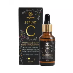 Serum C AA2G Stabilizowana Witamina C + Kwas Hialuronowy Trójcząsteczkowy 30 ml Myvita