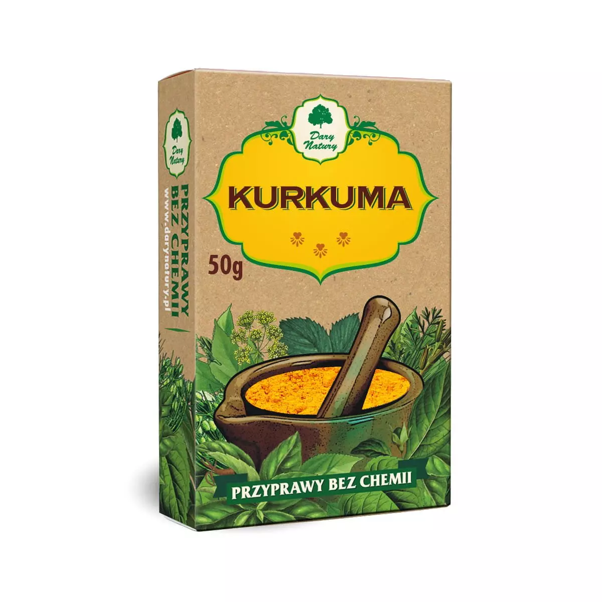 Kurkuma Przyprawa 50 g Bez Chemii Dary Natury Kurkuma Przyprawa 50 g Bez Chemii Dary Natury