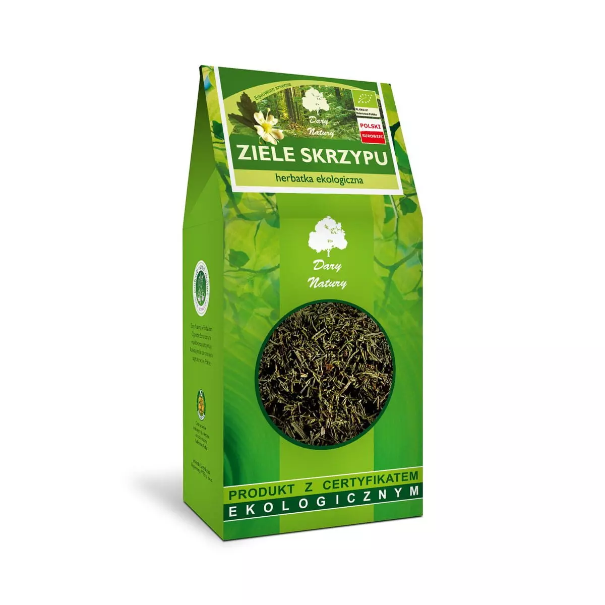 Ziele Skrzypu EKO 100 g Susz Dary Natury Ziele Skrzypu EKO 100 g Susz Dary Natury