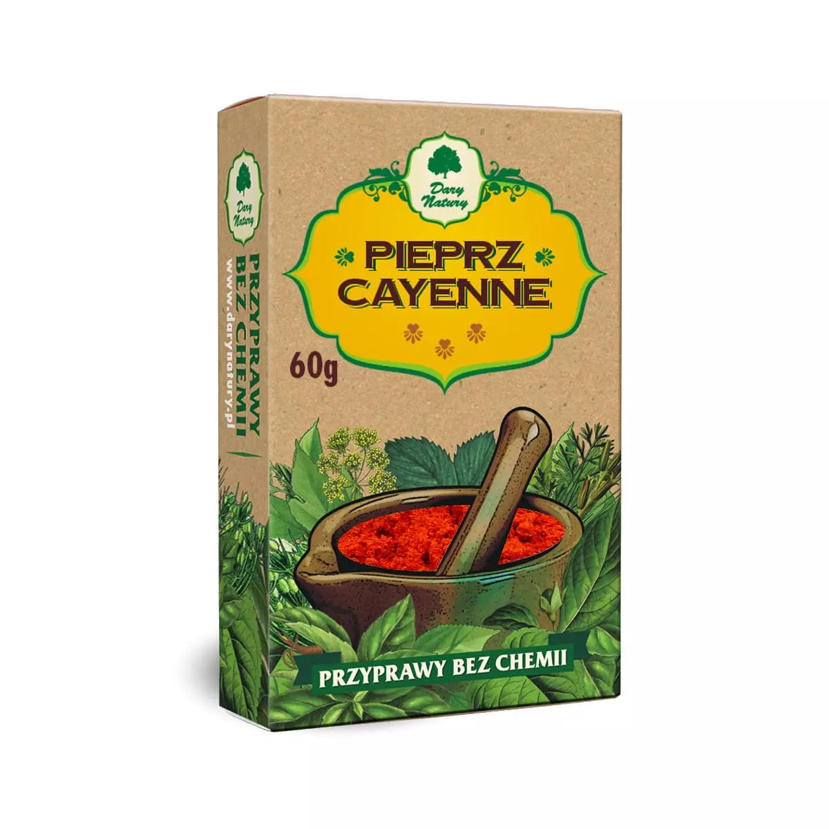 Pieprz Cayenne Przyprawa 60 g Bez Chemii Dary Natury Pieprz Cayenne Przyprawa 60 g Bez Chemii Dary Natury