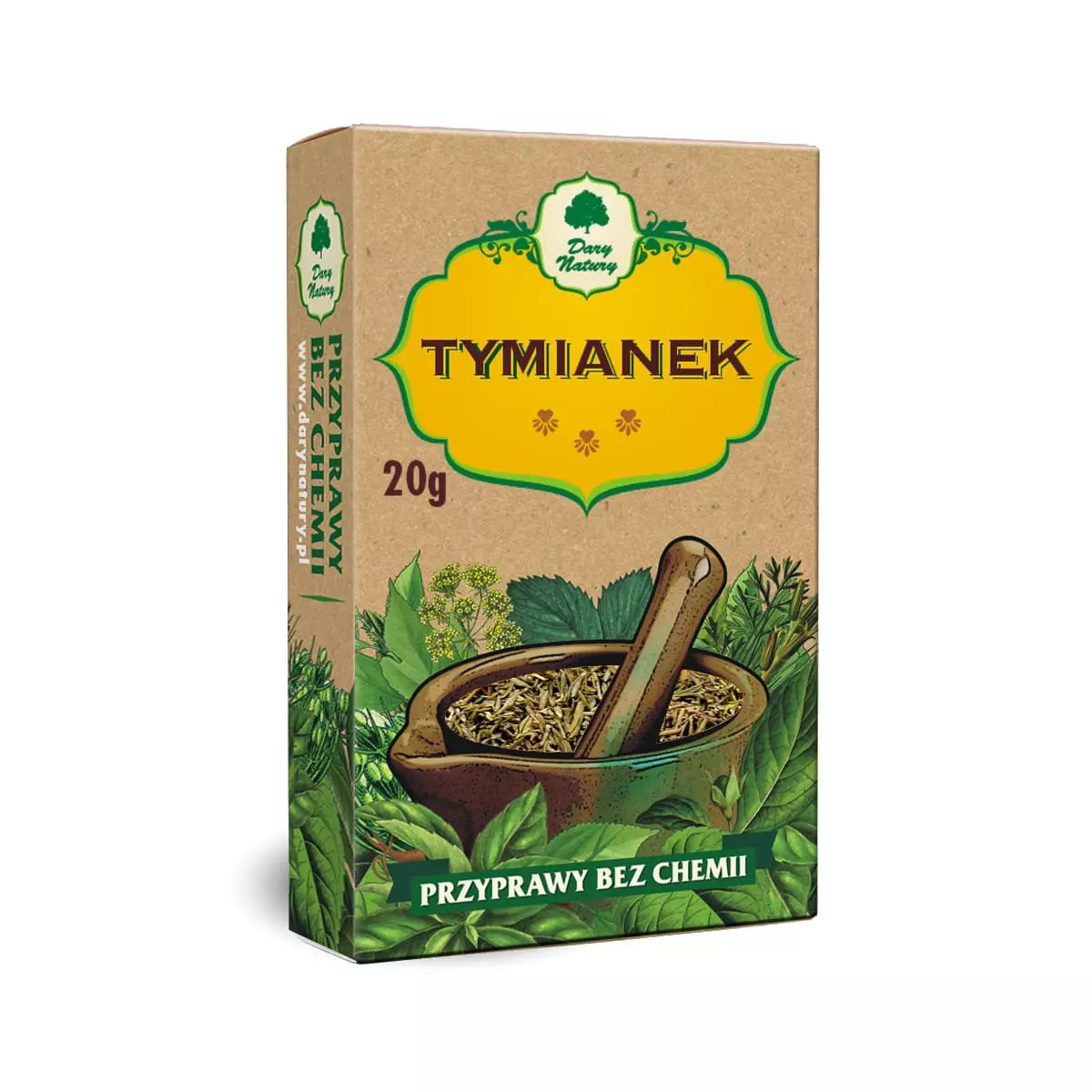 Tymianek 20 g Przyprawa Dary Natury Tymianek 20 g Przyprawa Dary Natury