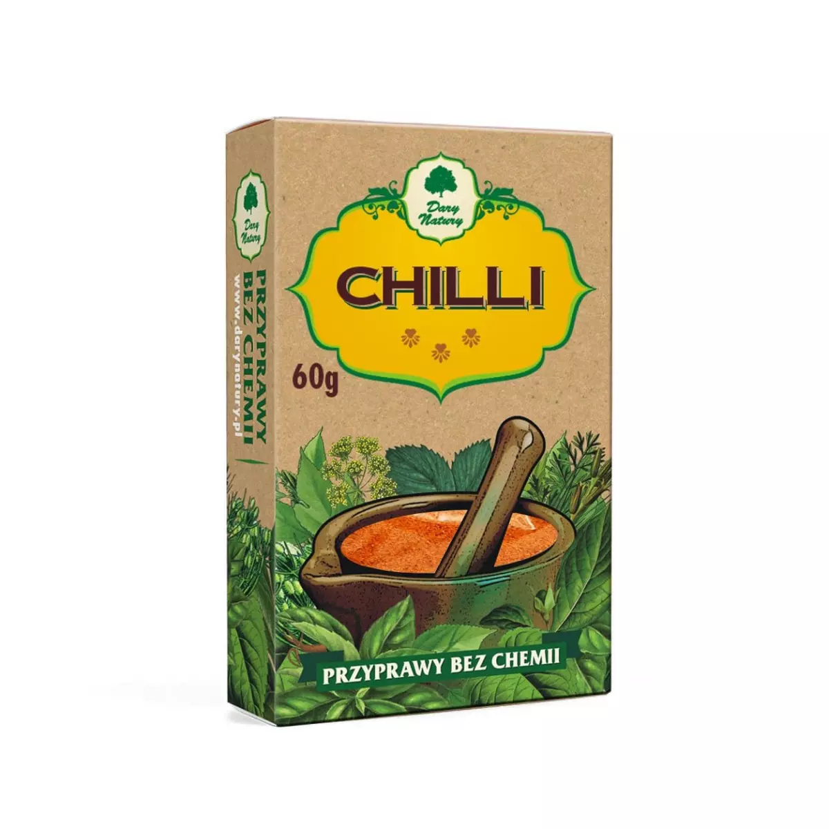 Chilli 60 g Przyprawa Bez Chemii Dary Natury Chilli 60 g Przyprawa Bez Chemii Dary Natury