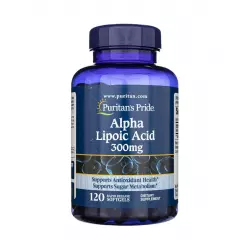Kwas Alfa Liponowy ALA 300 mg (120 kaps) Puritan's Pride
