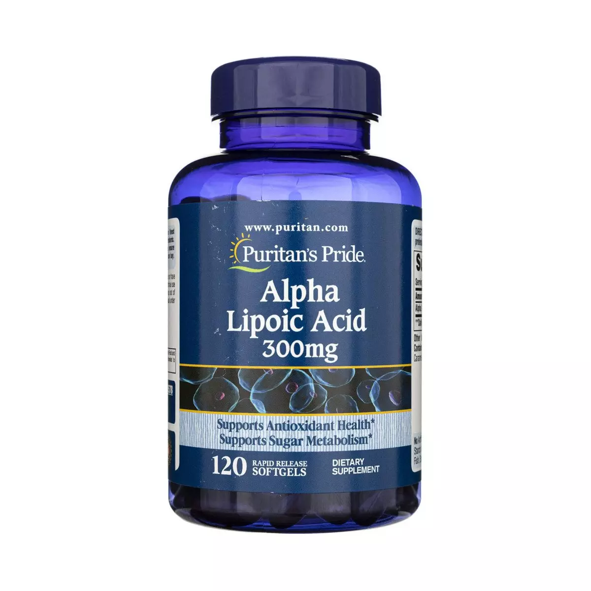 Kwas Alfa Liponowy ALA 300 mg (120 kaps) Puritan's Pride Kwas Alfa Liponowy ALA 300 mg (120 kaps) Puritan's Pride