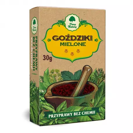 Goździki Mielone 30 g Przyprawa Bez Chemii Dary Natury