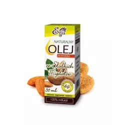 Olej Ze Słodkich Migdałów Naturalny 100% 50ml Etja