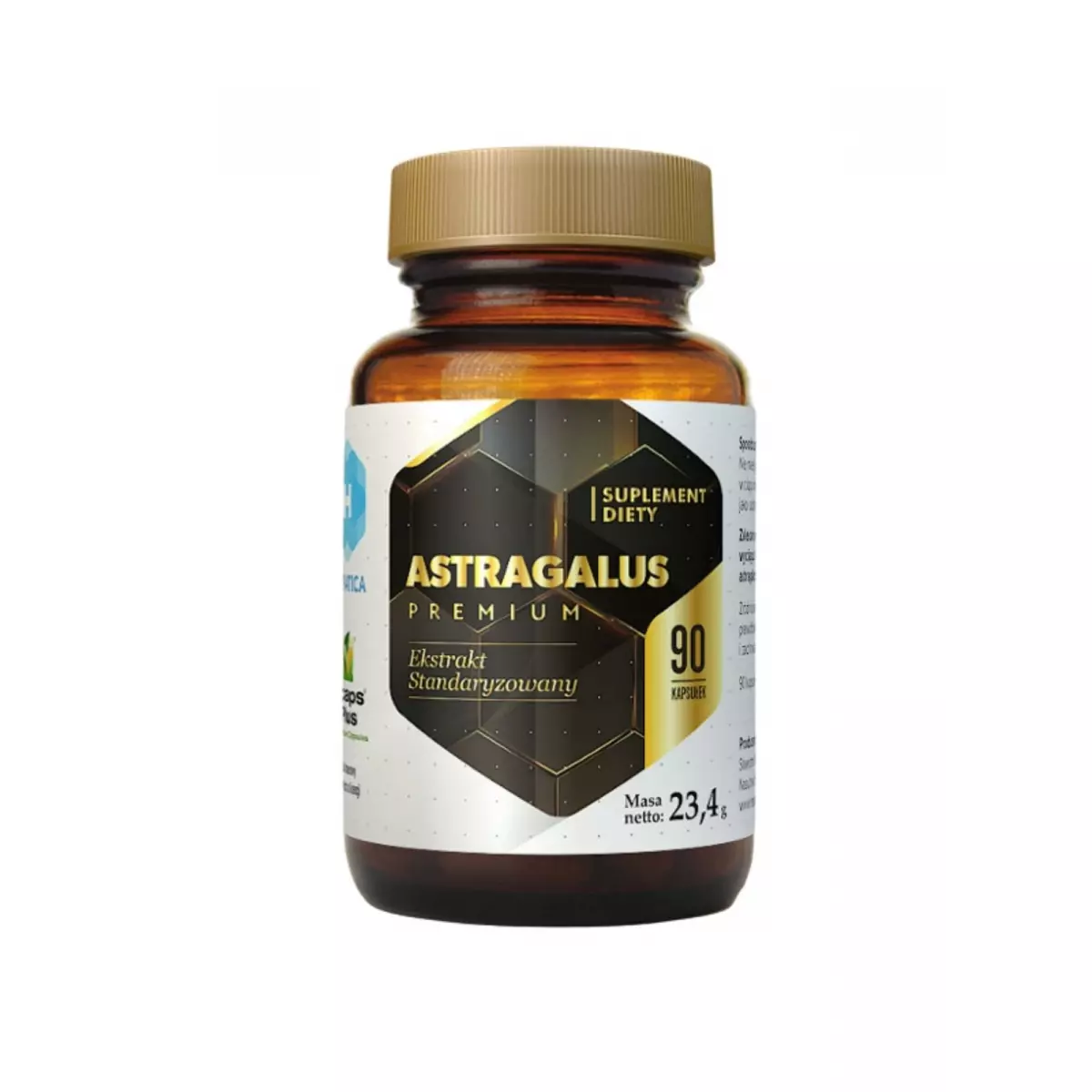 Astragalus Premium Ekstrakt 50:1 180 mg (90 kaps) Traganek Hepatica Astragalus Premium Ekstrakt 50:1 180 mg (90 kaps) Traganek Hepatica