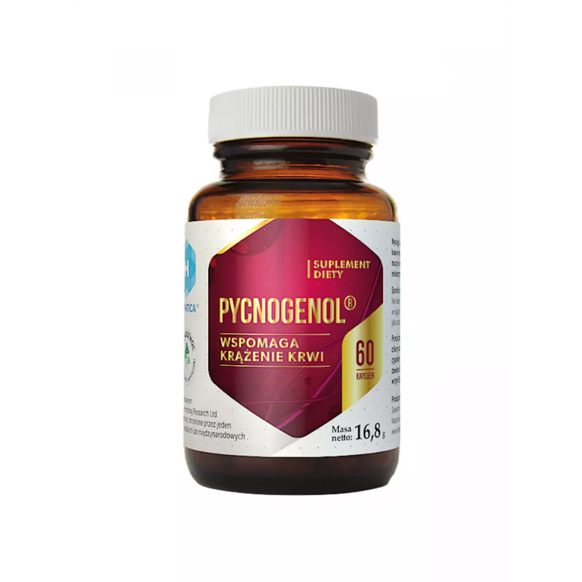 Pycnogenol Ekstrakt z Kory Sosny Nadmorskiej 50 mg OPC (60 kaps) Hepatica Pycnogenol Ekstrakt z Kory Sosny Nadmorskiej 50 mg OPC (60 kaps) Hepatica