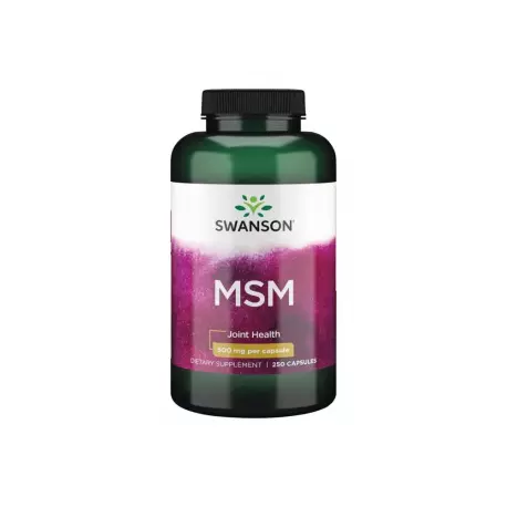 MSM 500mg 250kaps Metylosulfonylometan Siarka SWANSON