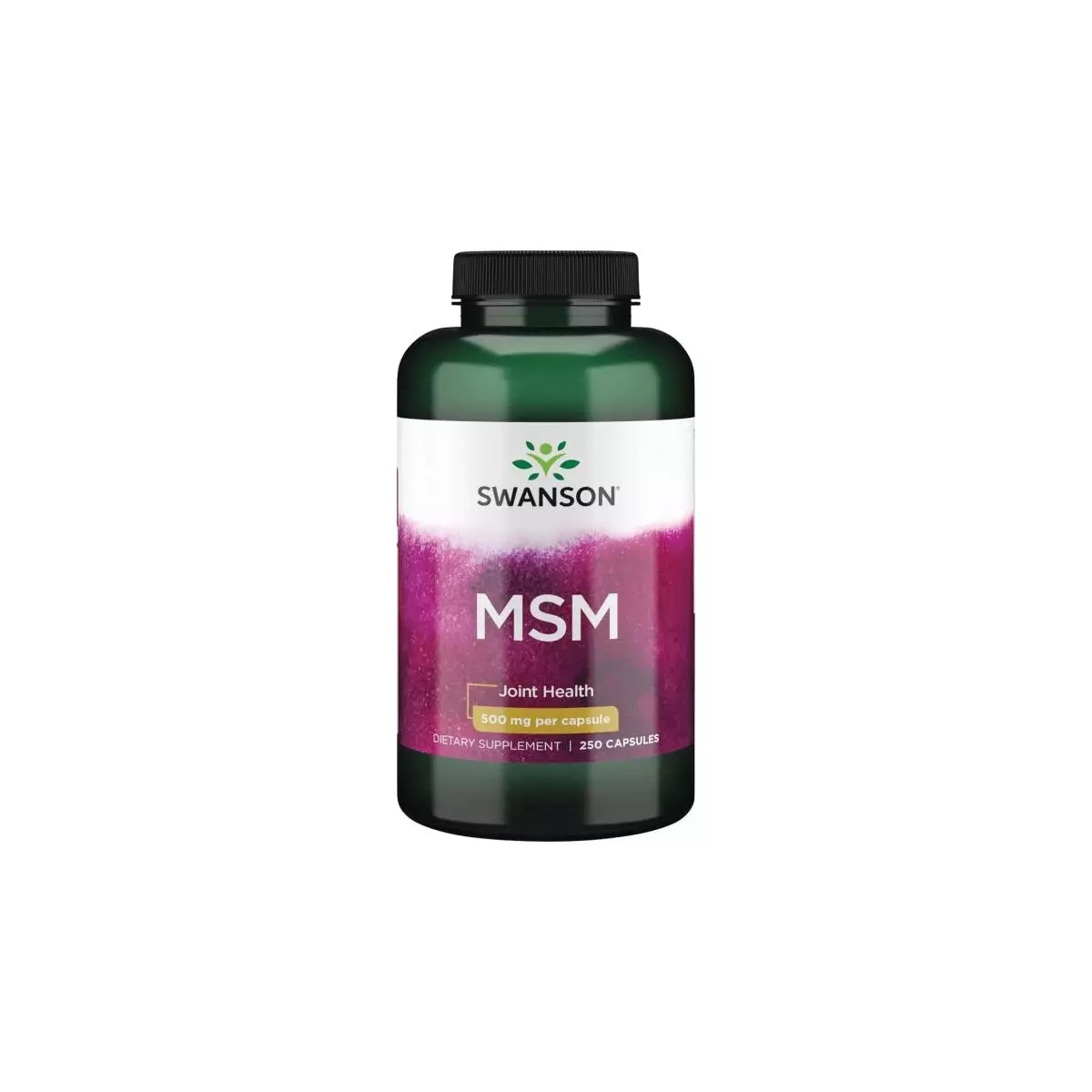 MSM 500mg 250kaps Metylosulfonylometan Siarka SWANSON MSM 500mg 250kaps Metylosulfonylometan Siarka SWANSON