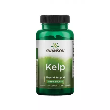Jod z Alg Morskich Kelp Jod 225mg (250tab) SWANSON