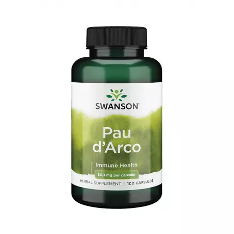 PAU D\'ARCO Lapacho 500mg (100kaps) Pau Darco SWANSON