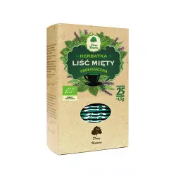 Herbatka Liść Mięty Mięta EKO Saszetki 25x1,5 g Herbata Dary Natury