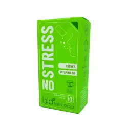No Stress Organiczny Bio Magnez + Witamina B6 (10 saszetek) Biofarmacja