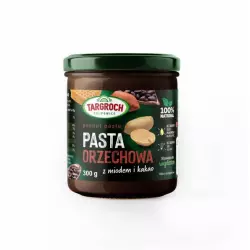 Pasta Orzechowa Arachidowa Miód + Kakao 300 g TARGROCH