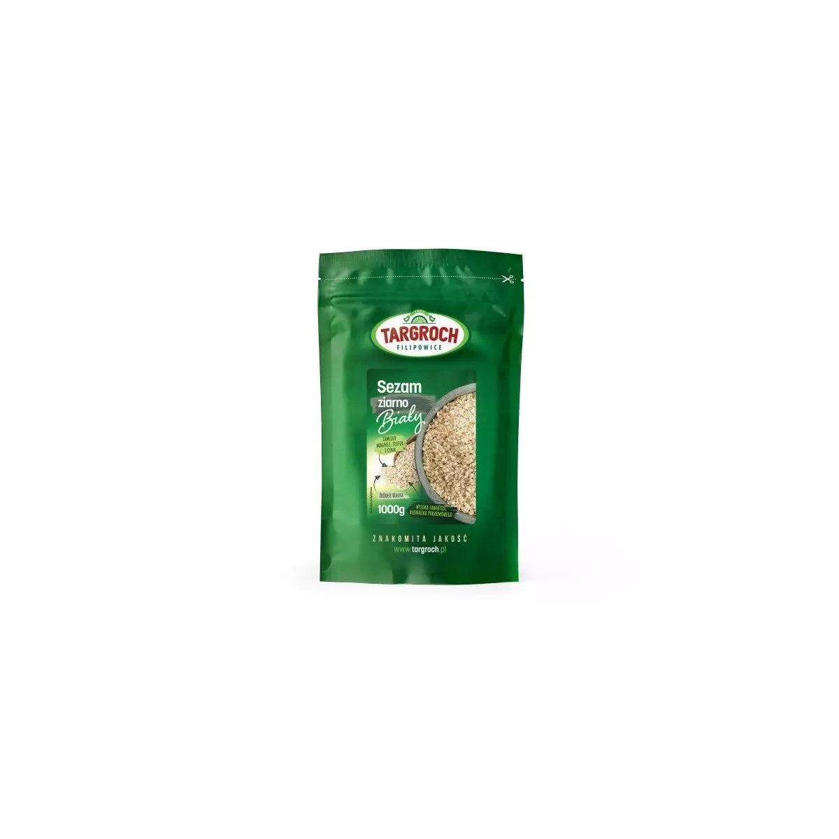 Sezam Ziarno 1 kg Biały TARGROCH Sezam Ziarno 1 kg Biały TARGROCH