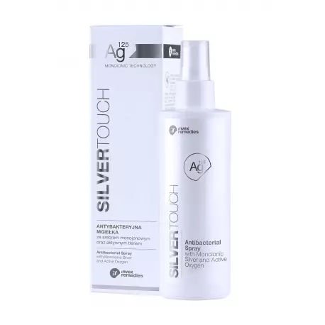 Antybakteryjna Mgiełka Ag125 200 ml do Twarzy i Ciała ze Srebrem Monojonowym i Aktywnym Tlenem SILVER TOUCH Invex Remedies