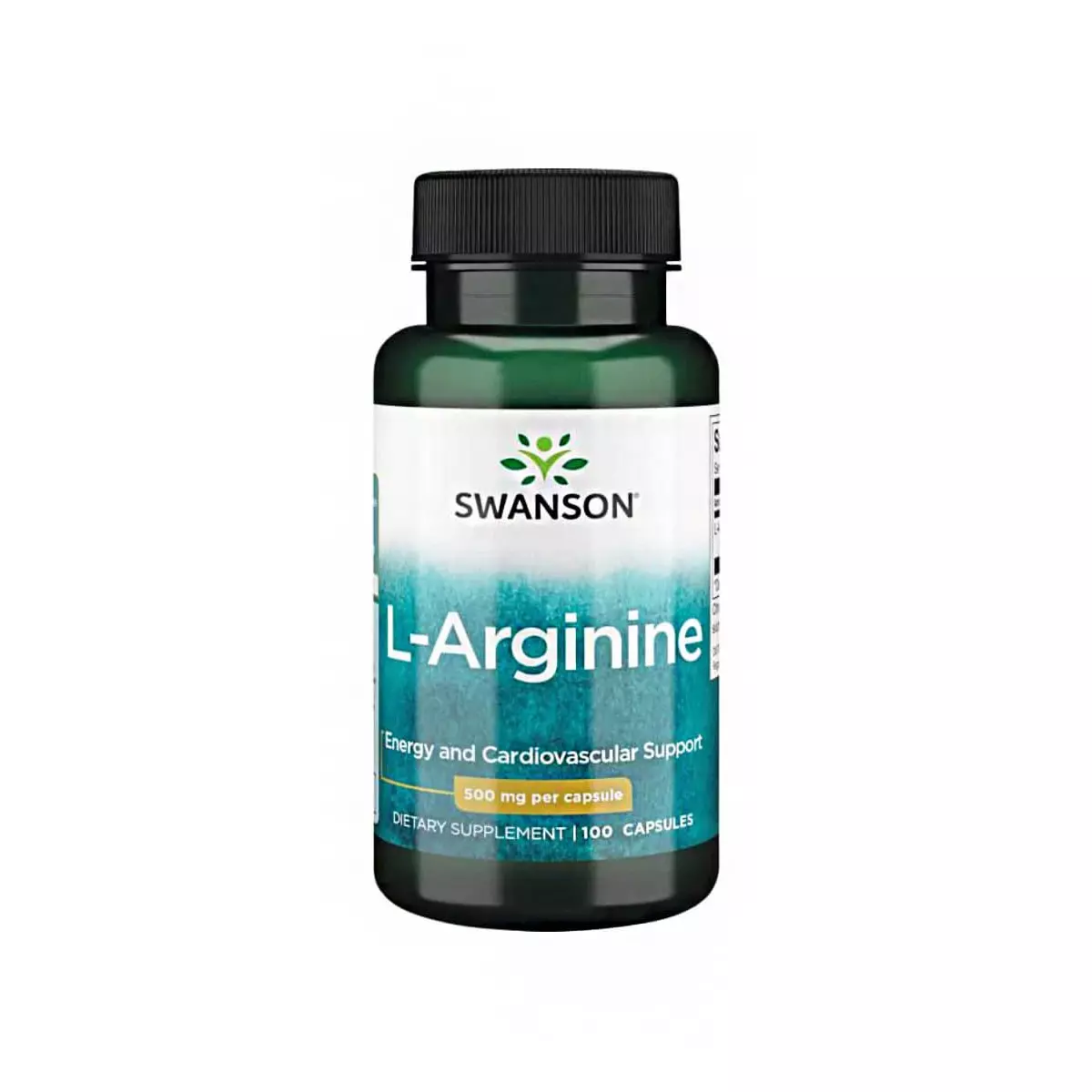 L-Arginina 500 mg Prekursor Tlenku Azotu (100 kaps) Swanson L-Arginina 500 mg Prekursor Tlenku Azotu (100 kaps) Swanson