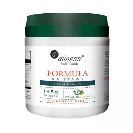 Formuła Na Stawy Regeneracja Proszek 145 g SygnaturaZdrowia Aliness