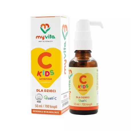 Witamina C Kids dla Dzieci w płynie 50 ml Krople MyVita