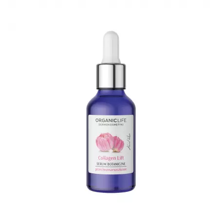 Collagen Lift Serum Botaniczne Przeciwzmarszczkowe Kwiat Lotosu 30 g Organic Life