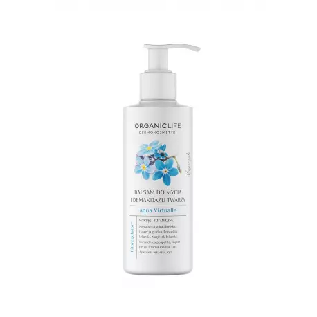 Aqua Virtualle Balsam do Mycia i Demakijażu Twarzy Niezapominajka 200 g Organic Life