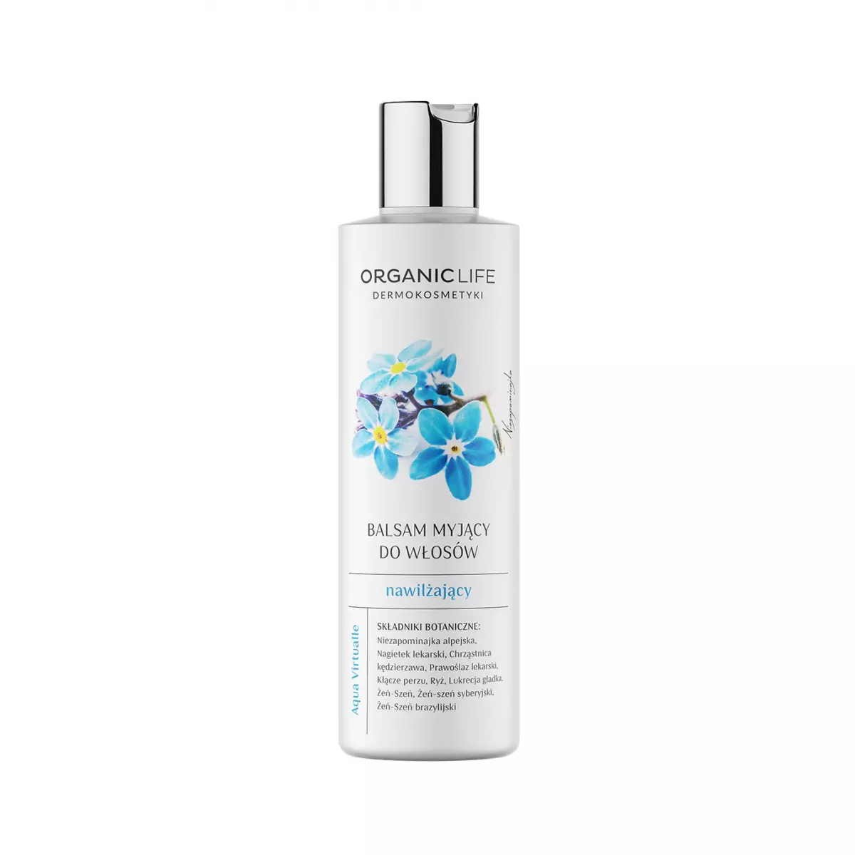 Aqua Virtualle Balsam Myjący do Włosów Nawilżający Niezapominajka 250 g Organic Life Aqua Virtualle Balsam Myjący do Włosów Nawilżający Niezapominajka 250 g Organic Life