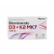 Biominerały Wapń + Witamina D3 2000 IU + K2 100 mcg (30 kaps) Narum