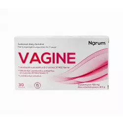 Vagine 150 mg (30 kaps) Probiotyk Metabiotyk dla Kobiet Narine Narum