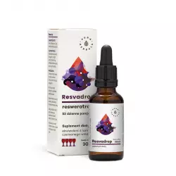 Resvadrop Resveratrol Resweratrol Krople 30 ml w Płynie Aura Herbals