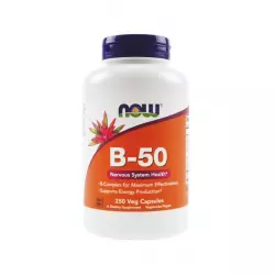 Witaminy B-50 B50 B-complex (250 kaps) Now Foods