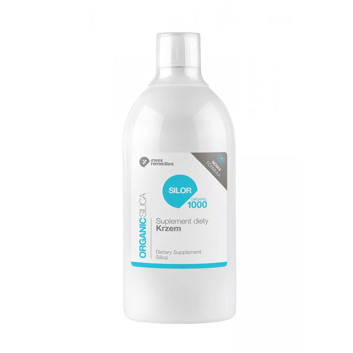 SILOR ORGANIC Krzem Organiczny 1000 ml Invex Remedies SILOR ORGANIC Krzem Organiczny 1000 ml Invex Remedies