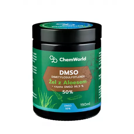 Żel DMSO 50% z Aloesem Meksykańskim 190 ml Chemworld