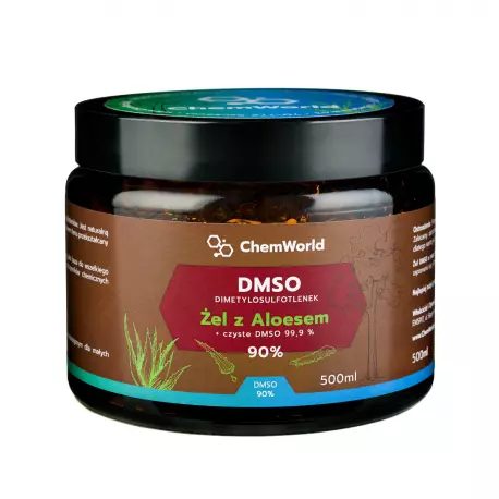 Żel DMSO 90% z Aloesem Meksykańskim 500 ml ChemWorld