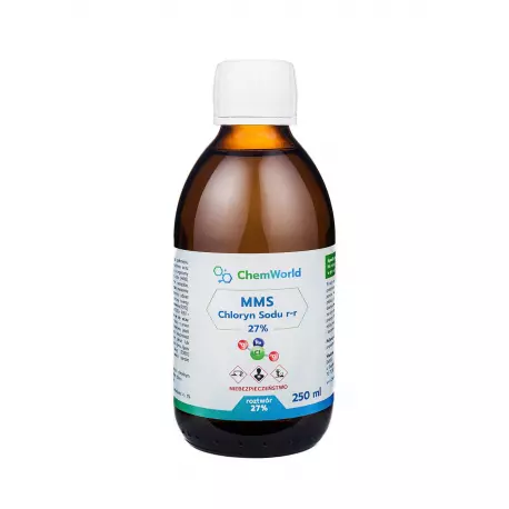 MMS Roztwór 27% Chloryn Sodu 250 ml ChemWorld