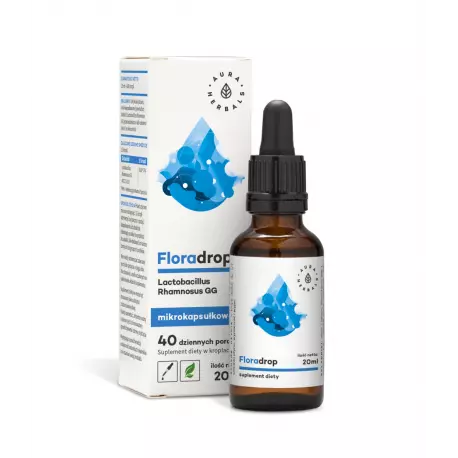 Floradrop Probiotyk Lactobacillus Rhamnosus GG 20 ml Krople Aura Herbals