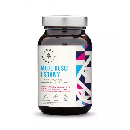 Moje Kości i Stawy Kadzidłowiec Kolagen Naticol Chondroityna (60 kaps) Aura Herbals