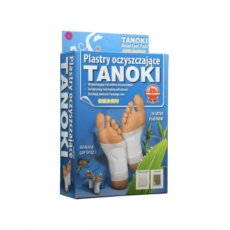 Plastry Oczyszczające Oryginalne Tanoki Detox - 10 sztuk