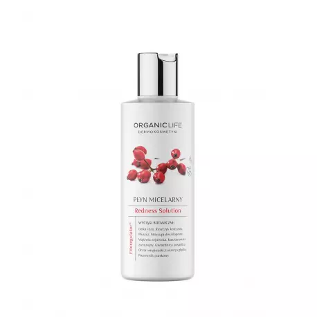 Płyn Micelarny Cera Naczynkowa 200 g Redness Solution Organic Life