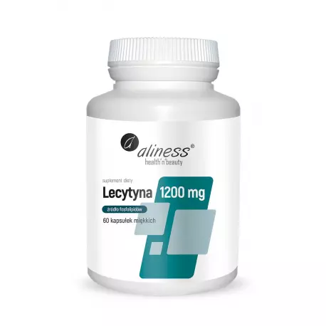 Lecytyna 1200 mg (60 kaps) Aliness