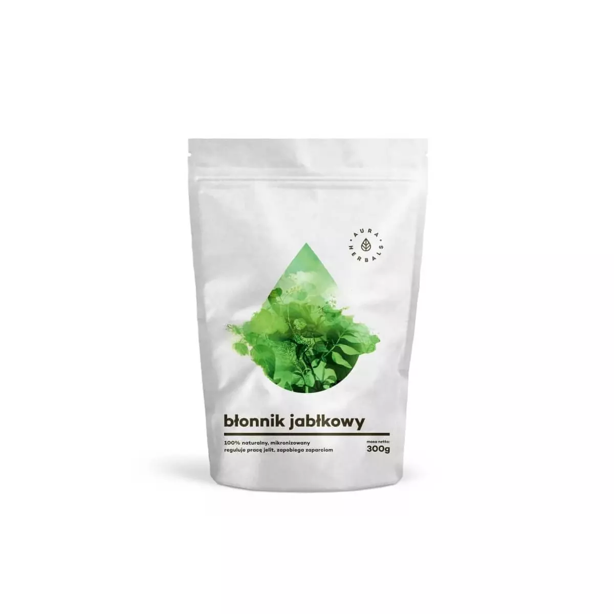 Błonnik Jabłkowy 100% Naturalny Mikronizowany 300 g Aura Herbals Błonnik Jabłkowy 100% Naturalny Mikronizowany 300 g Aura Herbals