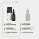 Witamina D3 2000 IU PREMIUM D3V Vegan z Alg Morskich w płynie 50 ml Krople Aura Herbals