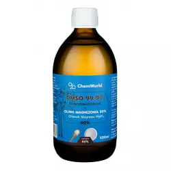 DMSO 99.9% + Oliwa Magnezowa Sól Epsom 50% Chlorek Magnezu - Roztwór 60% 500 ml ChemWorld
