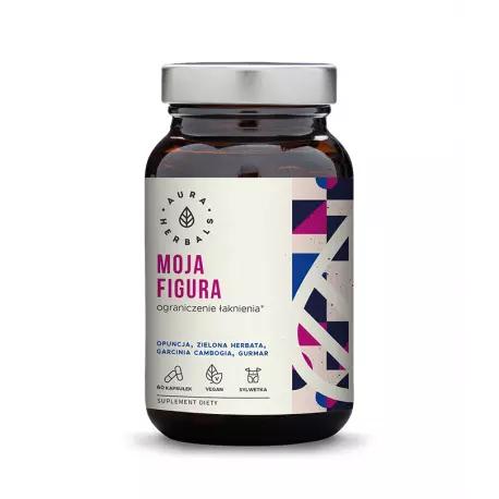Moja Figura - Ograniczenie Łaknienia (60 kaps) VEGE Aura Herbals
